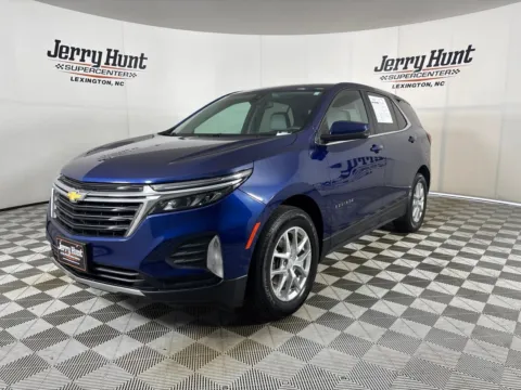 Blue 2022 Chevrolet Equinox LT for sale in Lexington, NC