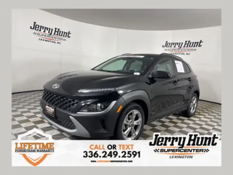 Black 2023 Hyundai Kona SEL for sale in Lexington, NC