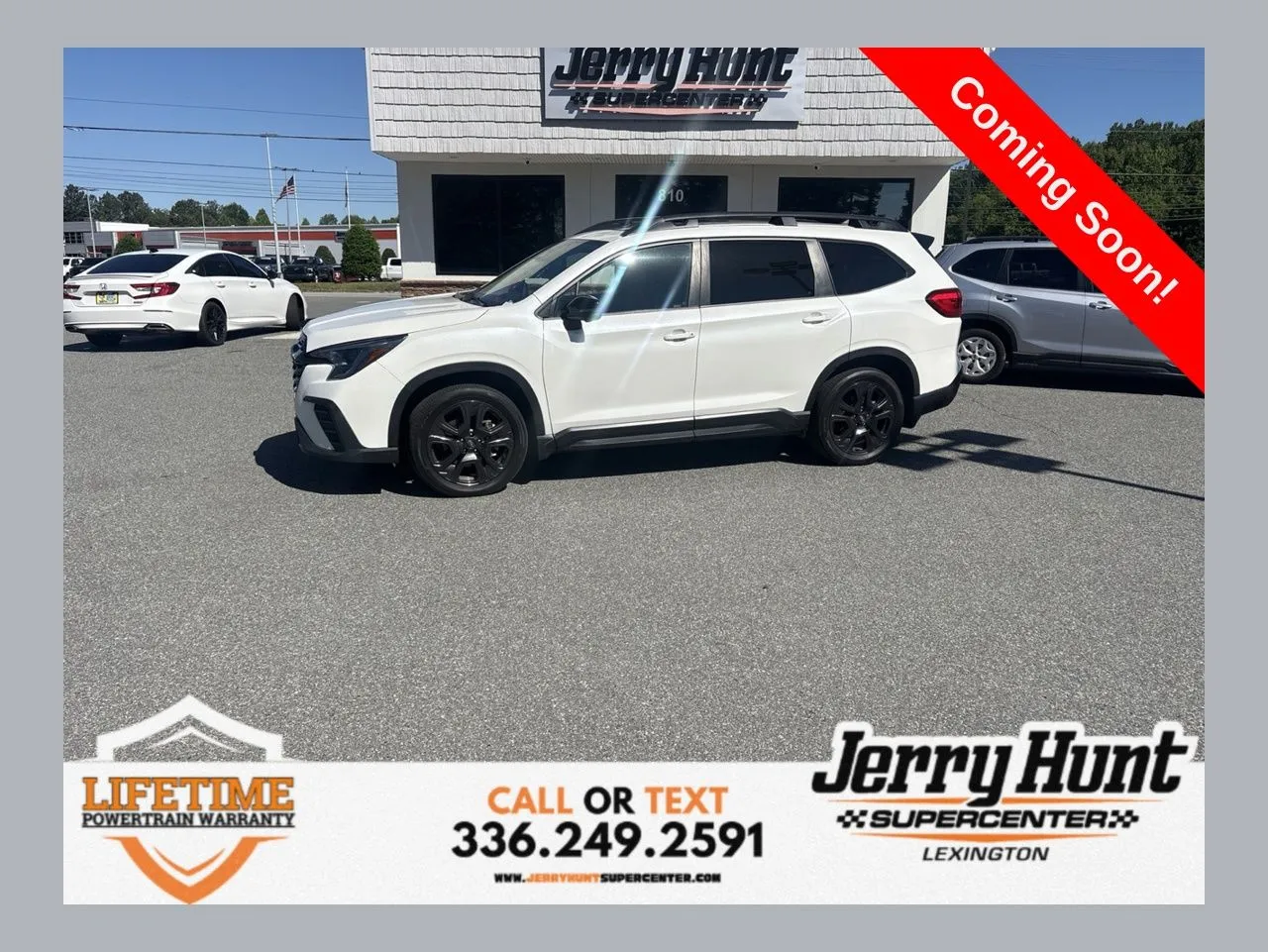White 2023 Subaru Ascent Onyx Edition for sale in Lexington, NC