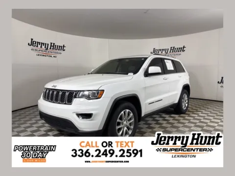 White 2021 Jeep Grand Cherokee Laredo E for sale in Lexington, NC