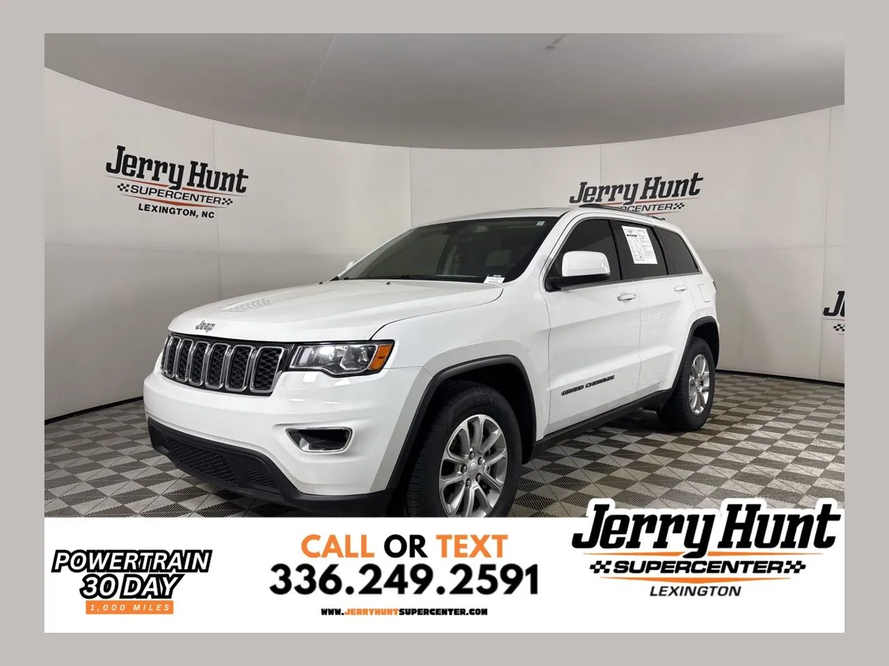 White 2021 Jeep Grand Cherokee Laredo E for sale in Lexington, NC