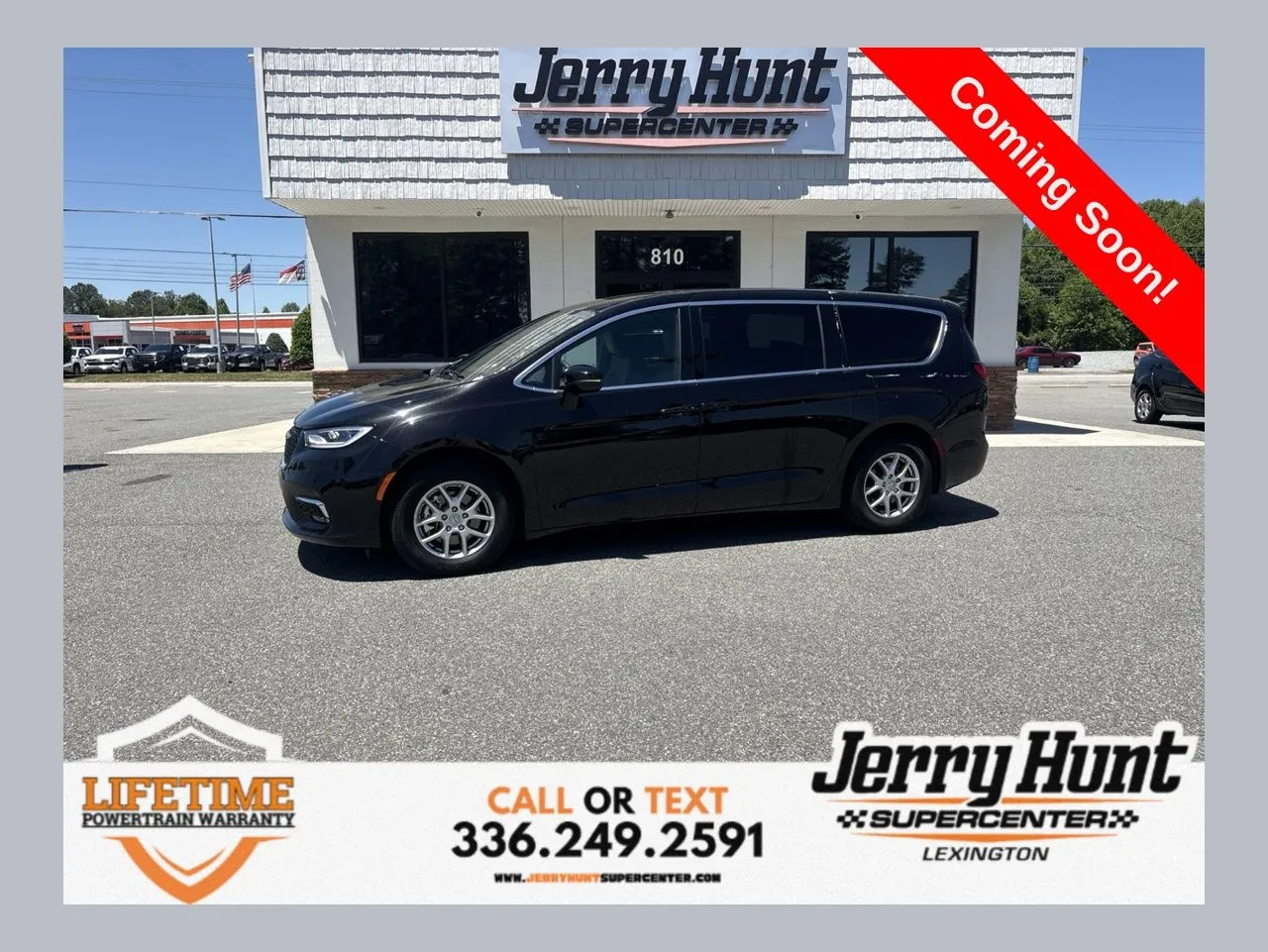 Black 2025 Chrysler Pacifica Select for sale in Lexington, NC