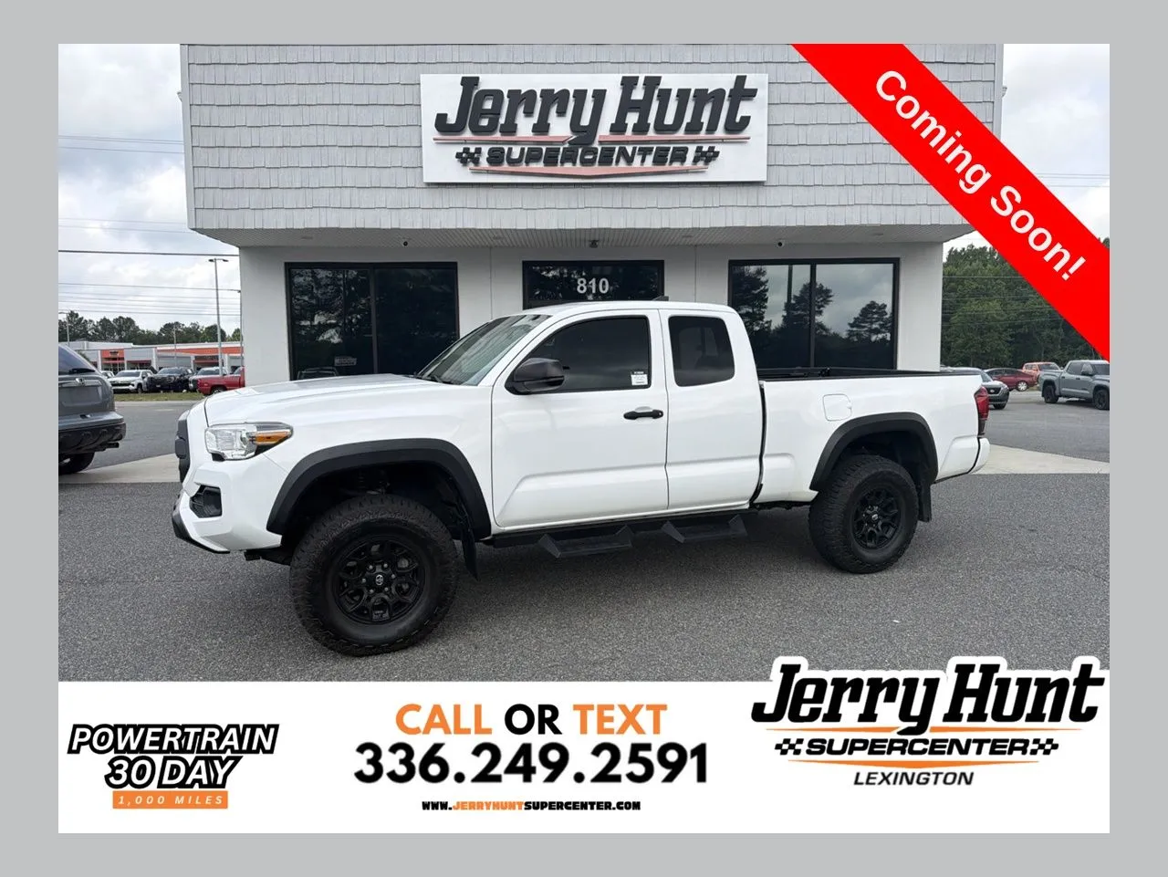 White 2019 Toyota Tacoma SR for sale in Lexington, NC