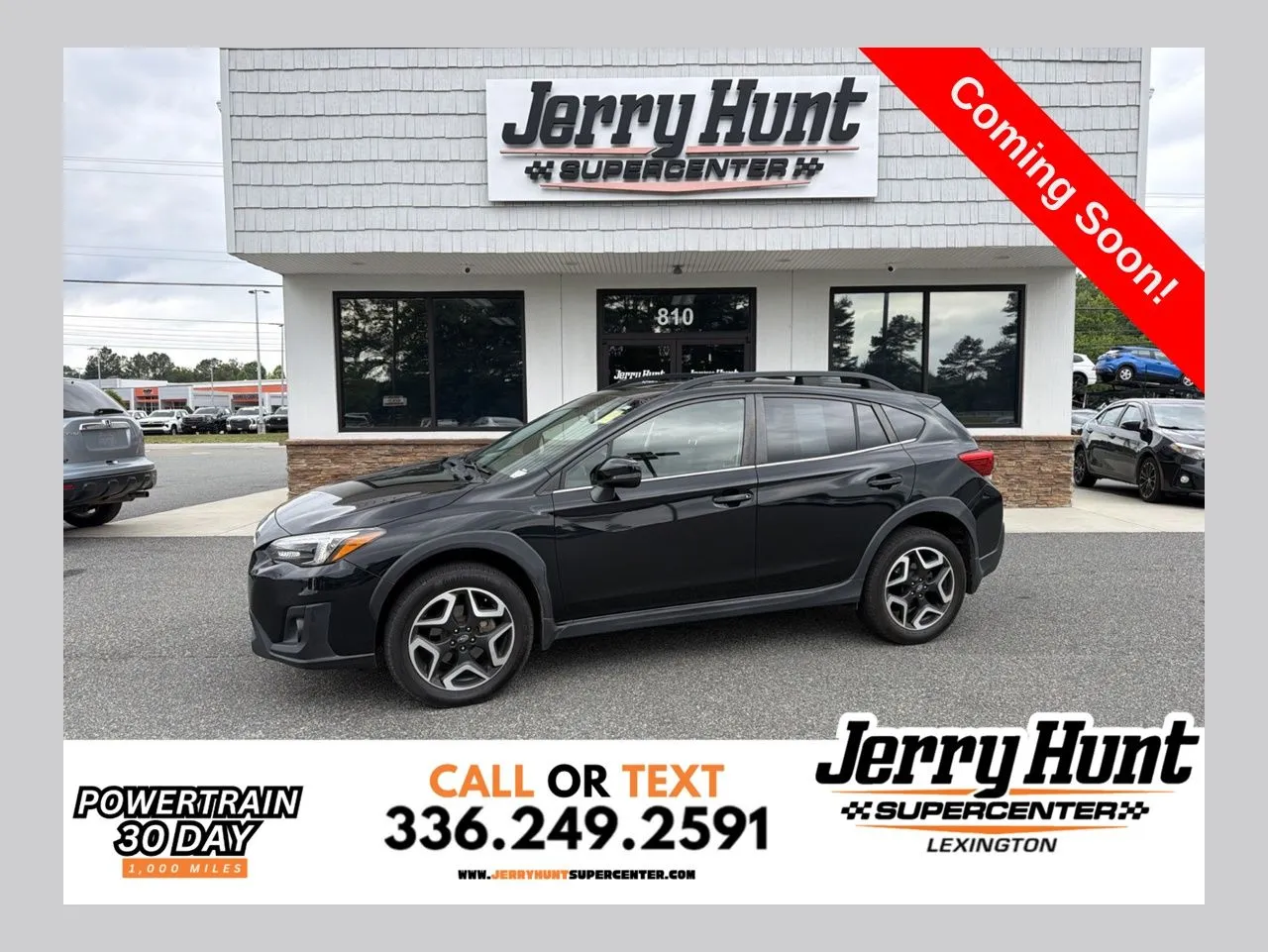 Black 2019 Subaru Crosstrek 2.0i Limited for sale in Lexington, NC