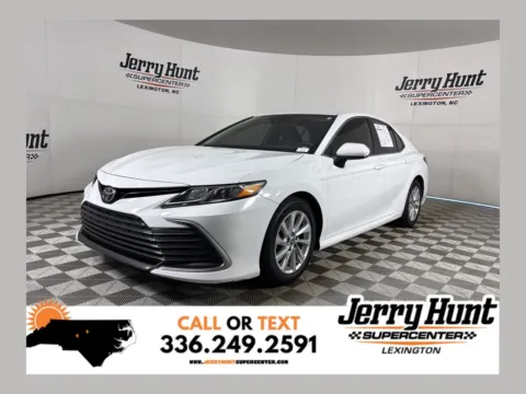 White 2021 Toyota Camry LE for sale in Lexington, NC