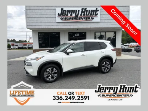 White 2023 Nissan Rogue SV for sale in Lexington, NC