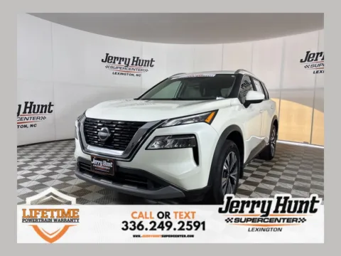 White 2023 Nissan Rogue SV for sale in Lexington, NC