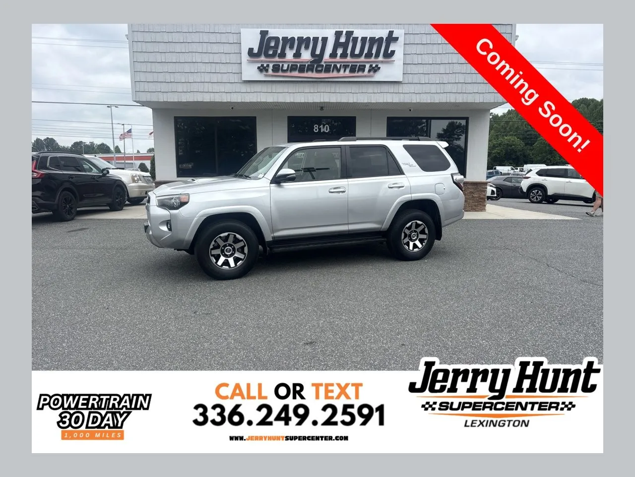 Silver 2021 Toyota 4Runner TRD Off-Road Premium for sale in Lexington, NC