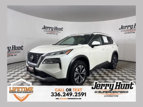 White 2023 Nissan Rogue SV for sale in Lexington, NC
