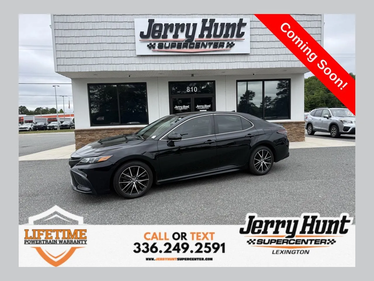 Used 2023 Toyota Camry SE for sale in Lexington, NC at Jerry Hunt