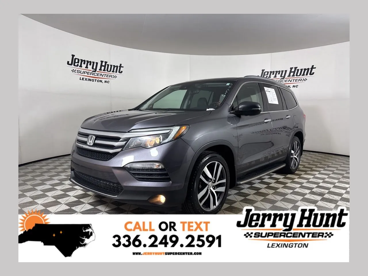 Gray 2017 Honda Pilot Touring for sale in Lexington, NC