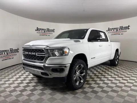 White 2022 Ram 1500 Big Horn/Lone Star for sale in Lexington, NC