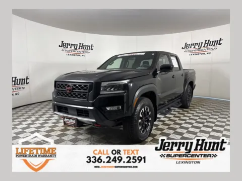 Black 2022 Nissan Frontier PRO-4X for sale in Lexington, NC