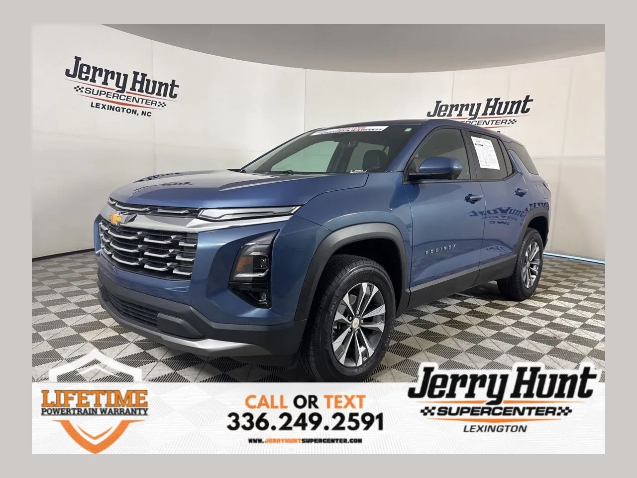 Blue 2026 Chevrolet Equinox LT for sale in Lexington, NC