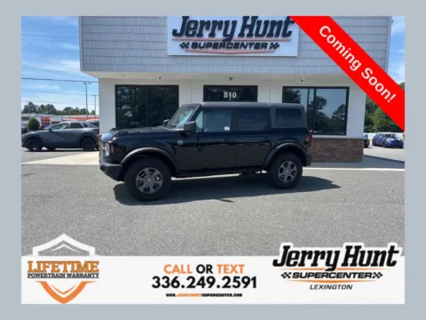 Black 2025 Ford Bronco Big Bend for sale in Lexington, NC