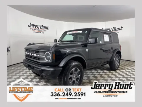 Black 2025 Ford Bronco Big Bend for sale in Lexington, NC