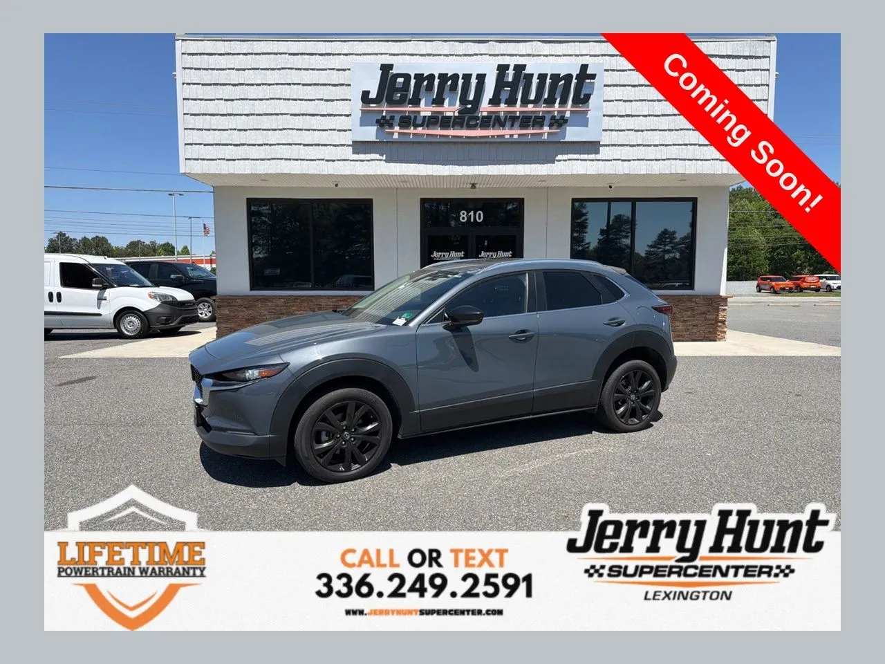 Gray 2023 Mazda CX-30 2.5 S Carbon Edition for sale in Lexington, NC