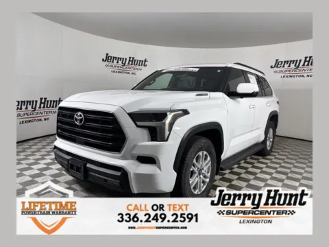 White 2025 Toyota Sequoia SR5 for sale in Lexington, NC