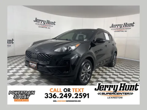Black 2021 Kia Sportage S for sale in Lexington, NC