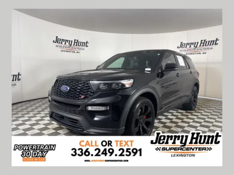 Black 2021 Ford Explorer ST for sale in Lexington, NC