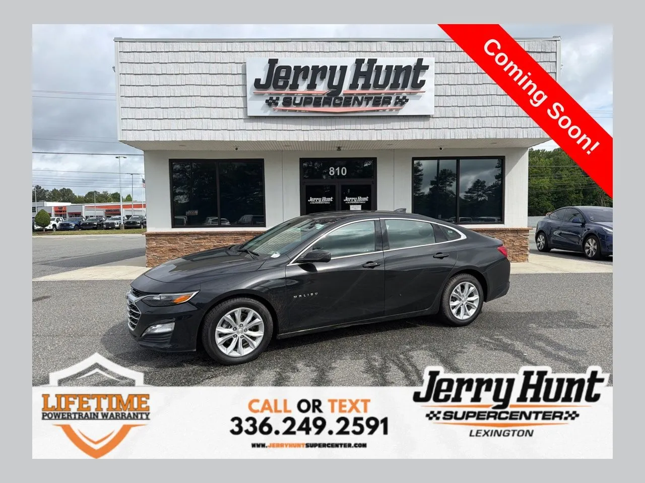 Black 2024 Chevrolet Malibu LT for sale in Lexington, NC