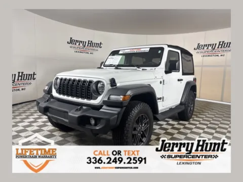 Photos of 2024 Jeep Wrangler Sport S for sale in Lexington, NC at Jerry Hunt Supercenter - Lexington