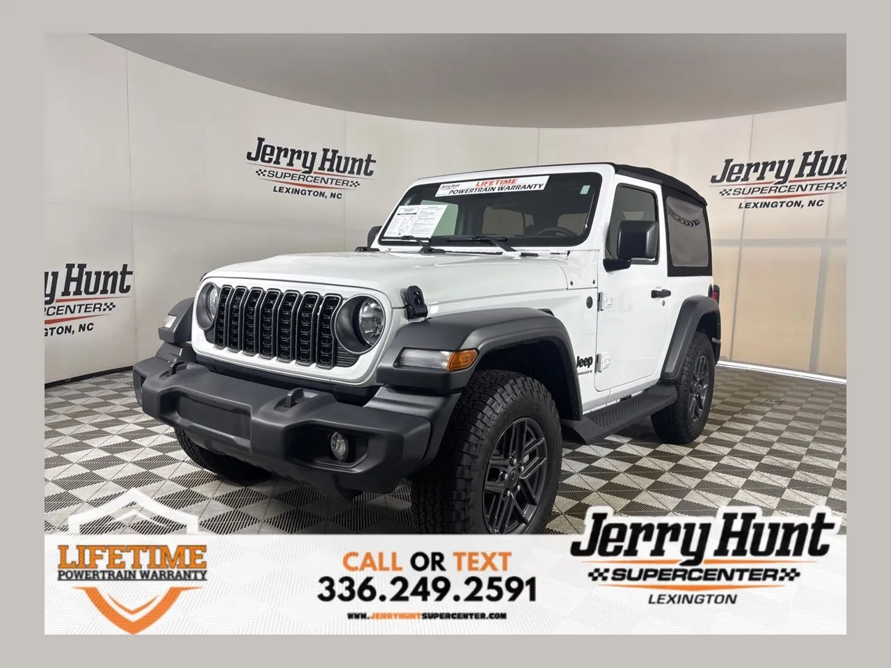 White 2024 Jeep Wrangler Sport S for sale in Lexington, NC