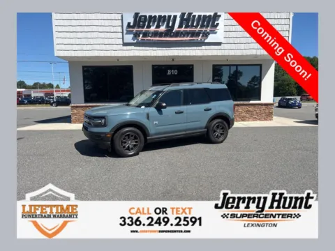 Blue 2022 Ford Bronco Sport Big Bend for sale in Lexington, NC