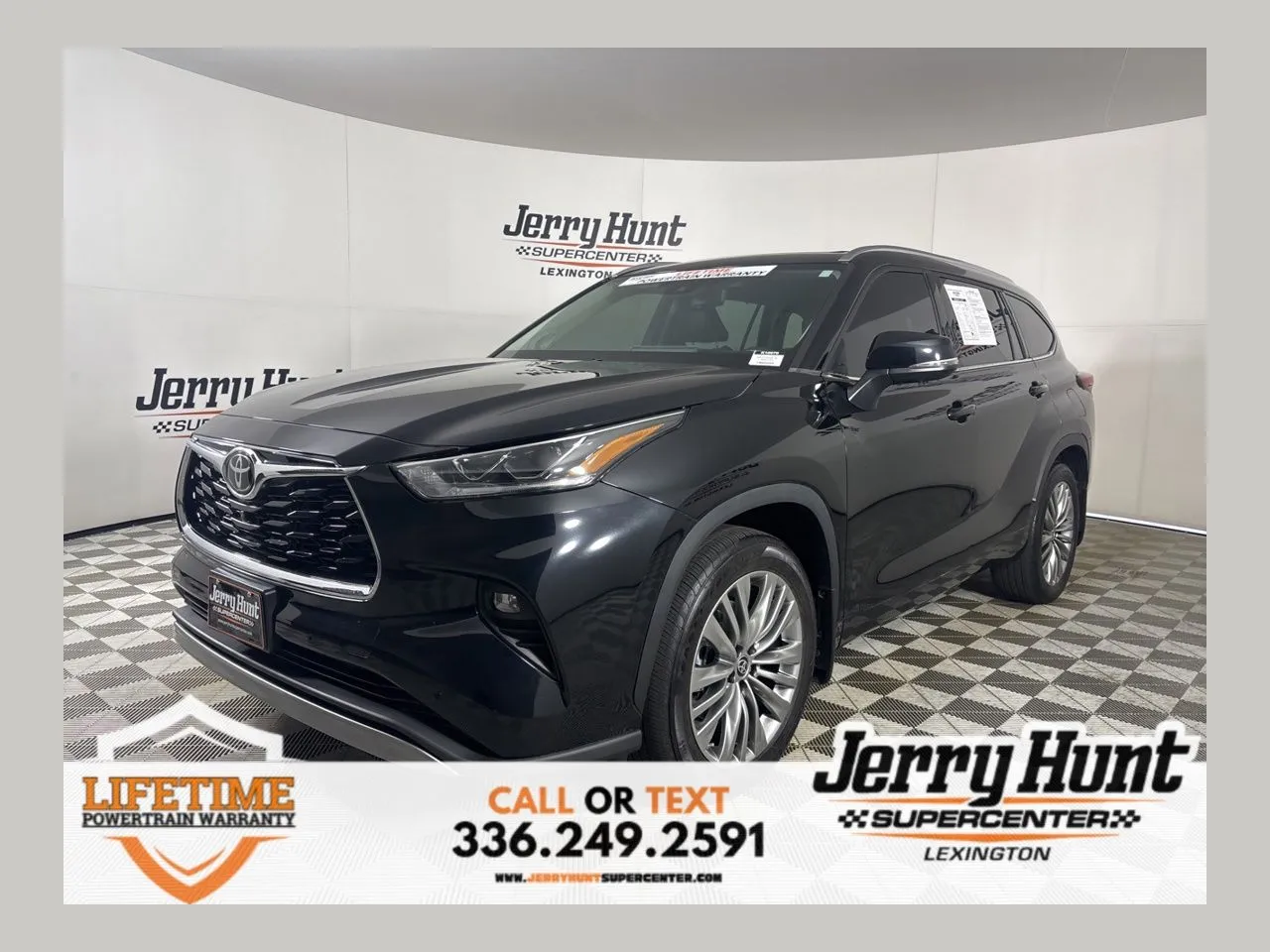 Black 2022 Toyota Highlander Platinum for sale in Lexington, NC
