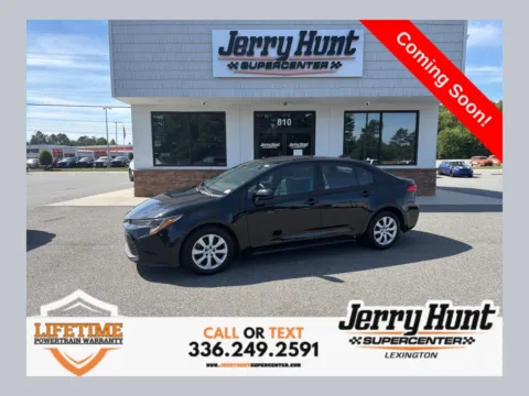 Black 2025 Toyota Corolla LE for sale in Lexington, NC