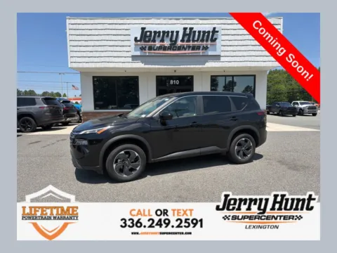 Black 2025 Nissan Rogue SV for sale in Lexington, NC