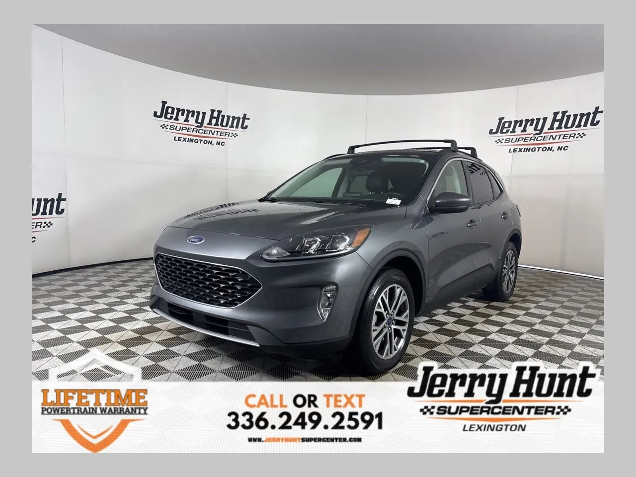 Gray 2022 Ford Escape Hybrid SEL for sale in Lexington, NC