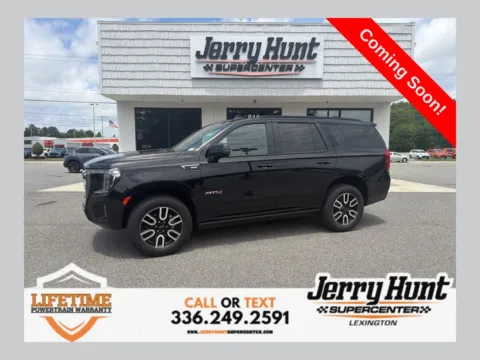Black 2023 GMC Yukon AT4 for sale in Lexington, NC