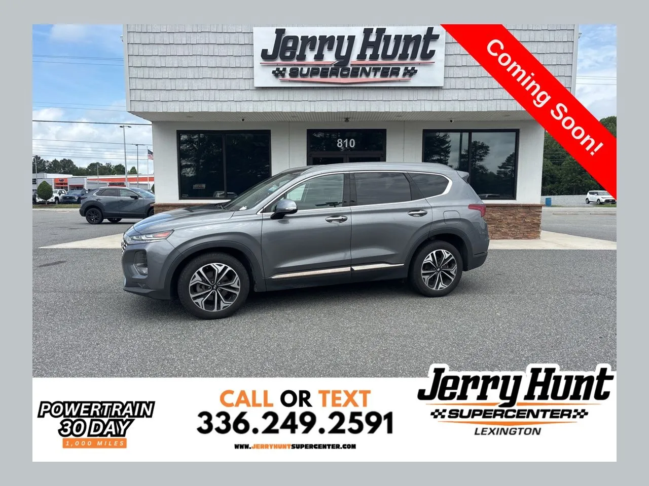 Gray 2020 Hyundai Santa Fe Limited for sale in Lexington, NC