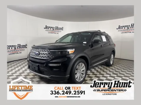 Black 2022 Ford Explorer Limited for sale in Lexington, NC