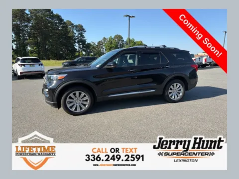 Black 2022 Ford Explorer Limited for sale in Lexington, NC
