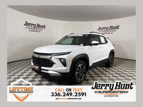 White 2025 Chevrolet TrailBlazer LT for sale in Lexington, NC