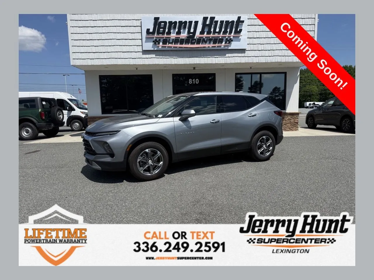 Gray 2025 Chevrolet Blazer LT for sale in Lexington, NC