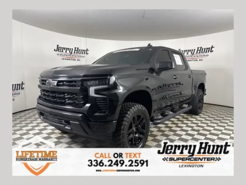 Black 2024 Chevrolet Silverado 1500 Custom for sale in Lexington, NC