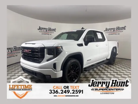 White 2024 GMC Sierra 1500 Elevation for sale in Lexington, NC