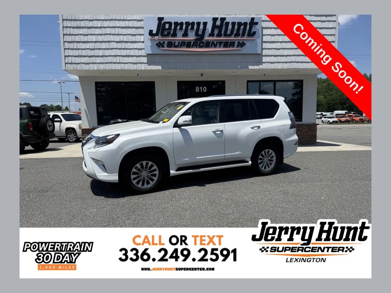 White 2021 Lexus GX 460 for sale in Lexington, NC