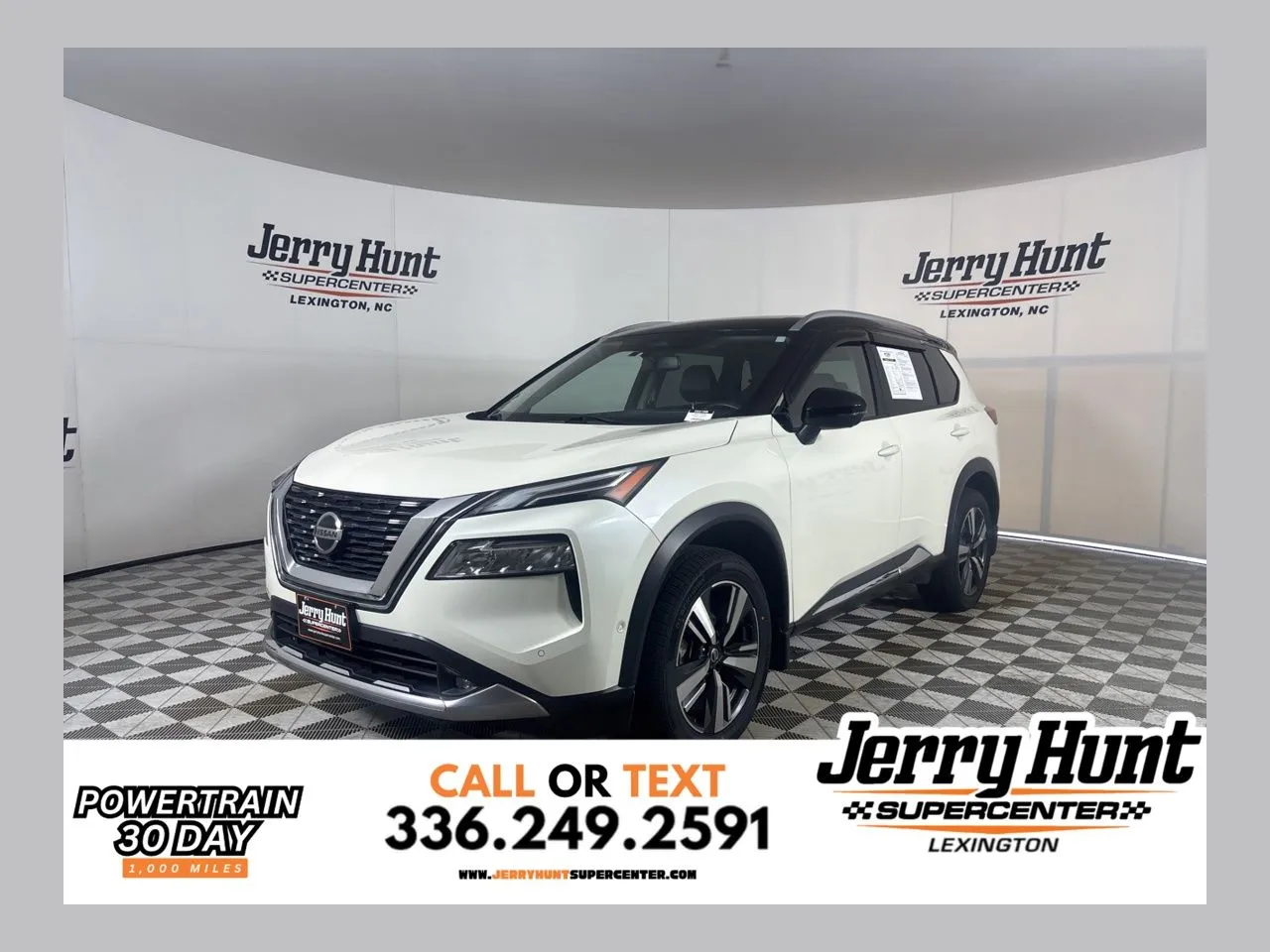 White 2021 Nissan Rogue Platinum for sale in Lexington, NC
