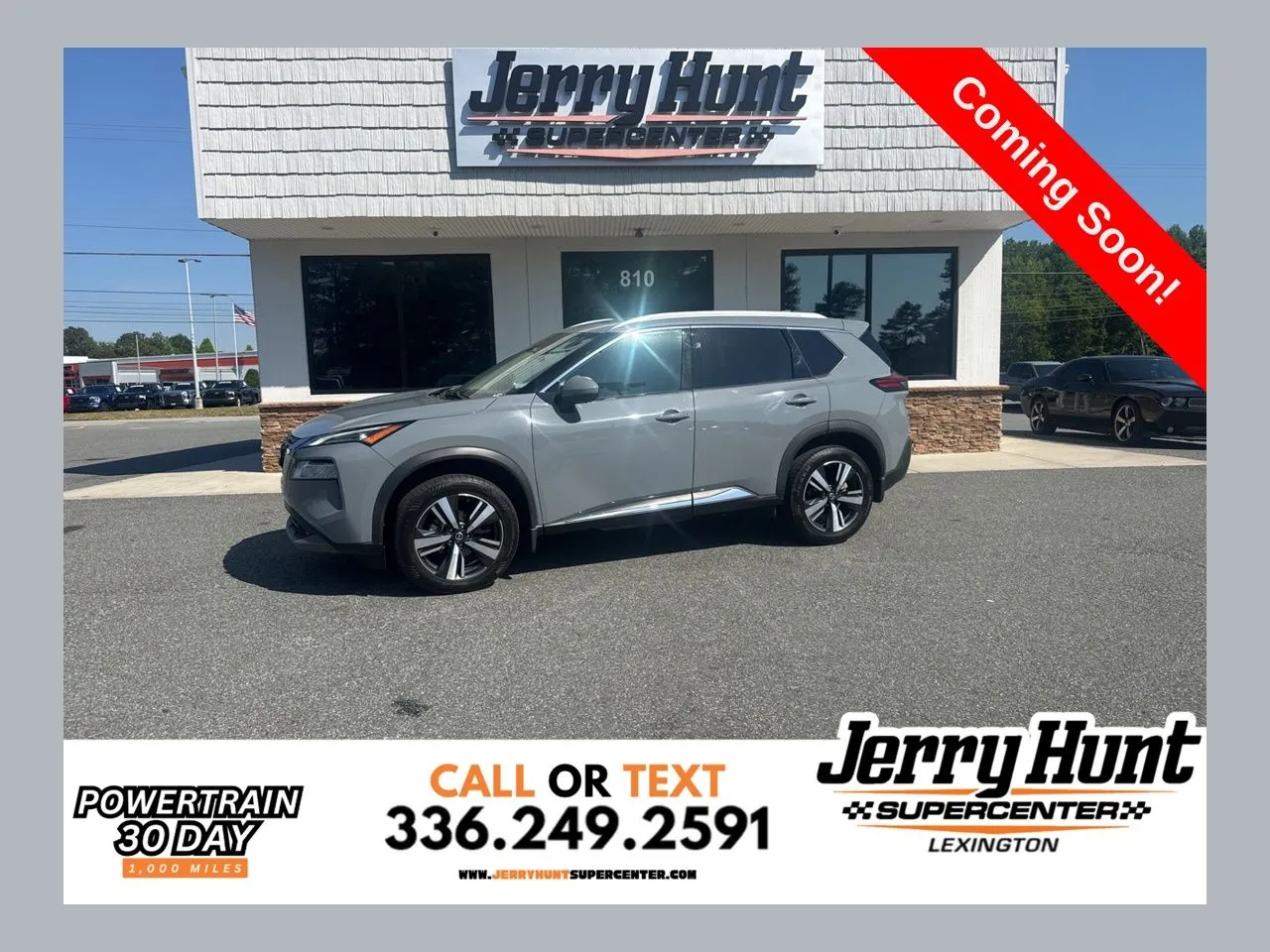 Gray 2021 Nissan Rogue SL for sale in Lexington, NC