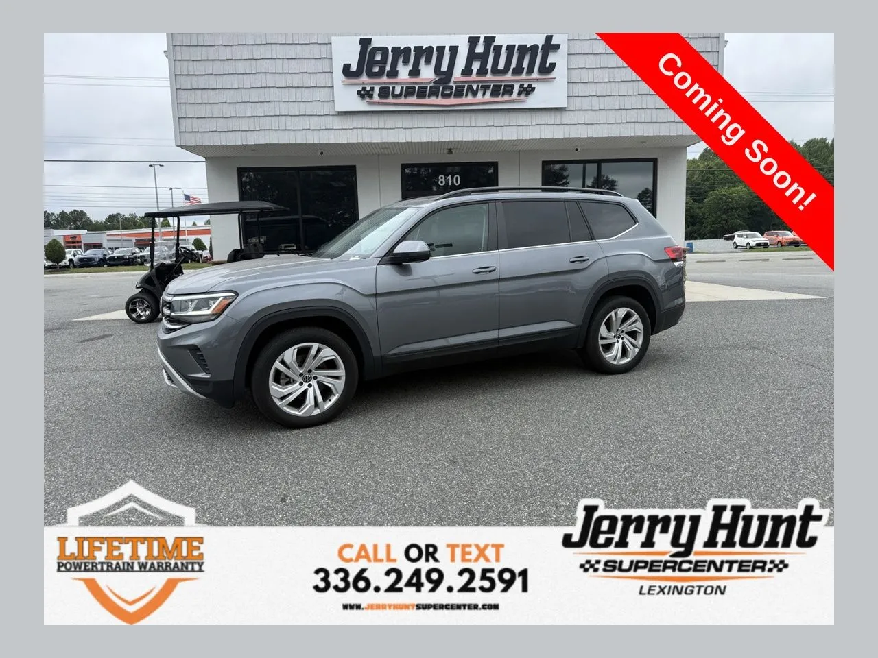 Gray 2023 Volkswagen Atlas 3.6L V6 SE w/Technology for sale in Lexington, NC