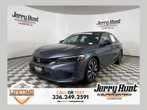 Black 2022 Honda Civic EX-L for sale in Lexington, NC