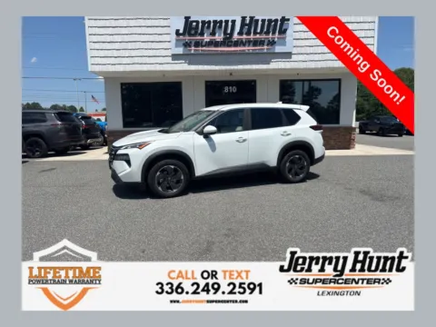 White 2025 Nissan Rogue SV for sale in Lexington, NC