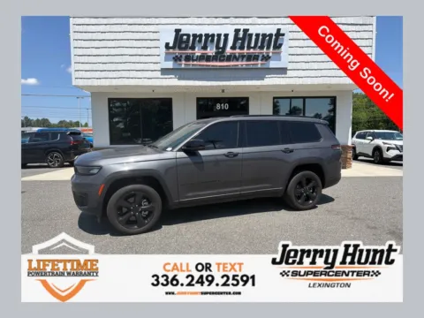 Gray 2023 Jeep Grand Cherokee L Altitude for sale in Lexington, NC