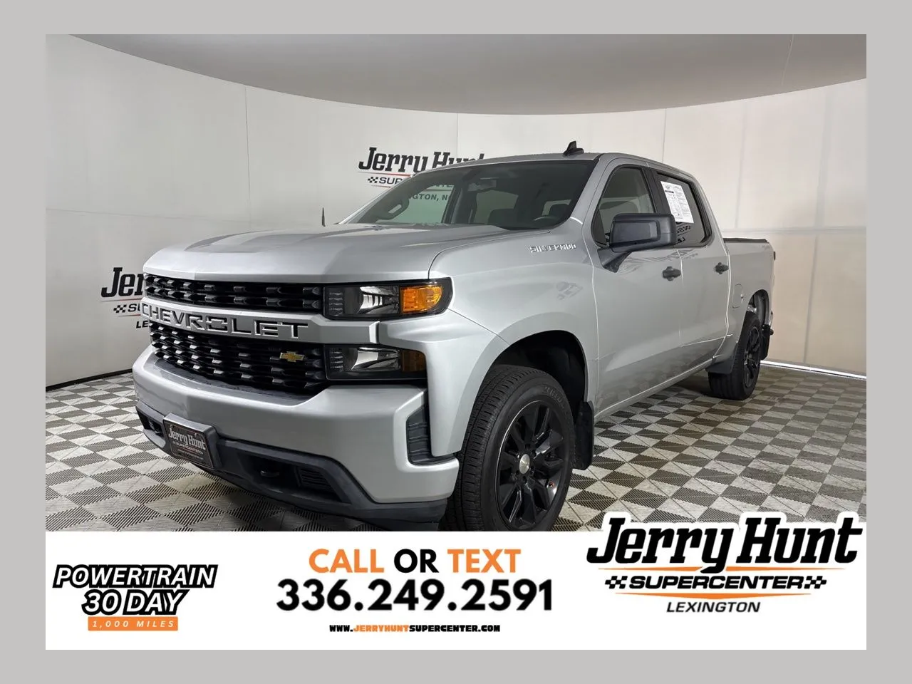 Silver 2020 Chevrolet Silverado 1500 Custom for sale in Lexington, NC