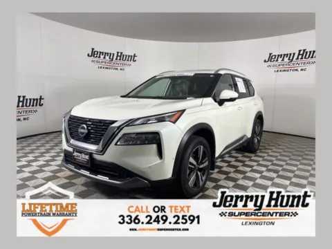White 2023 Nissan Rogue SL for sale in Lexington, NC