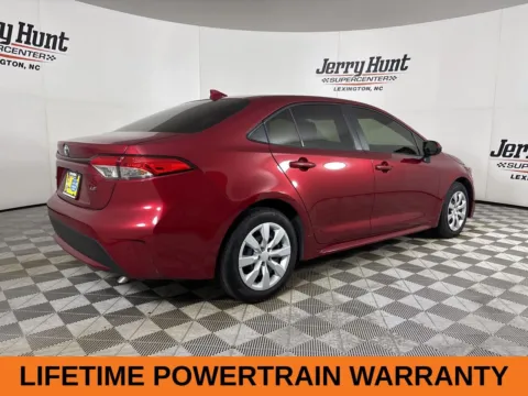 More photos of 2022 Toyota Corolla LE at Jerry Hunt Supercenter - Lexington, NC